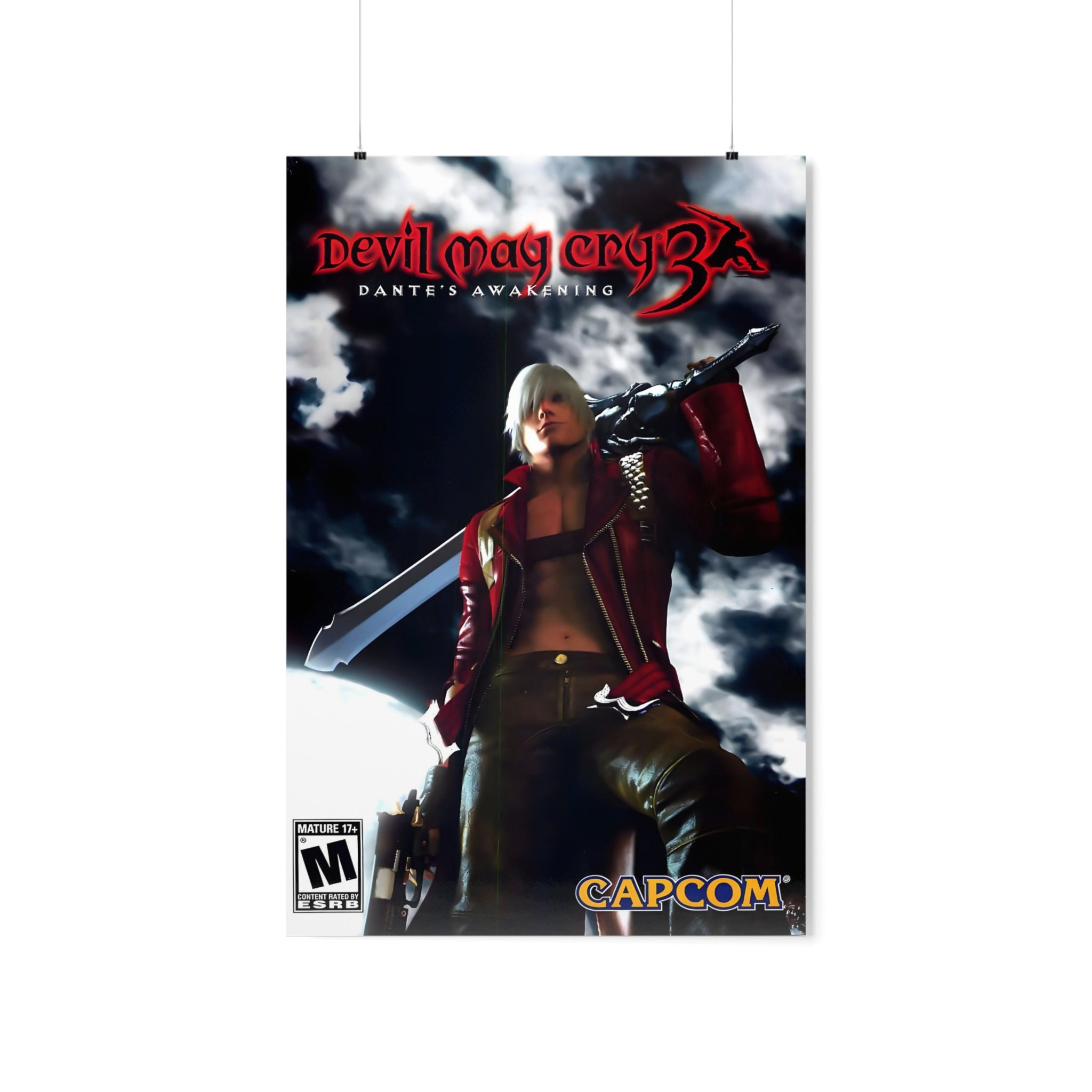 Devil May Cry Dante Cross Stitch Pattern Pdf Format 