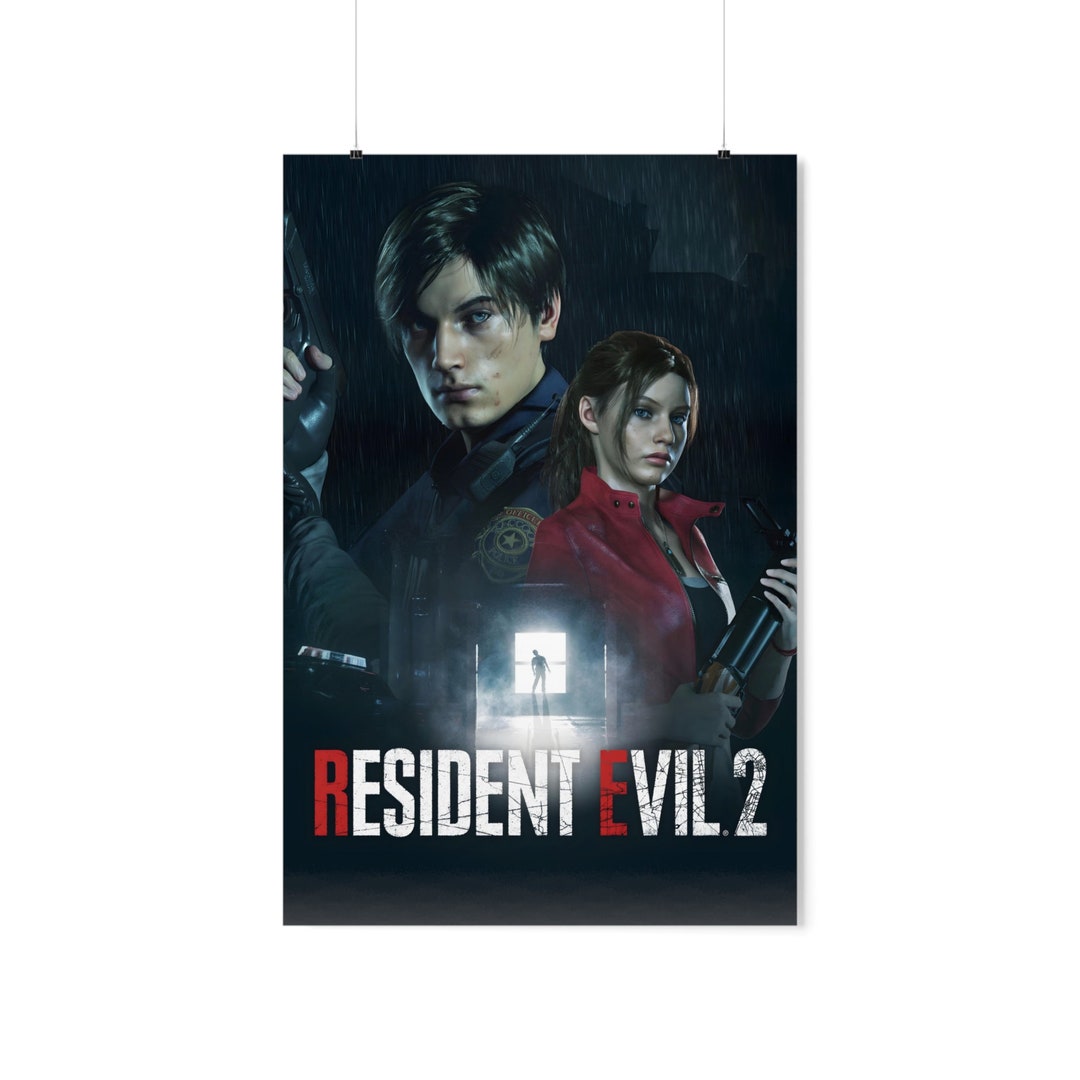 Resident Evil 2 (remake) | Gaming Poster | HD Color | Game Poster ...