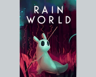 Rain World | Indie Game Poster | Gaming Poster | HD Color | Game Poster | Wall Posters | Printed Poster | Gaming Poster Gift