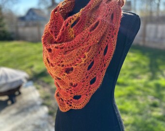 Flame Owl Scarf