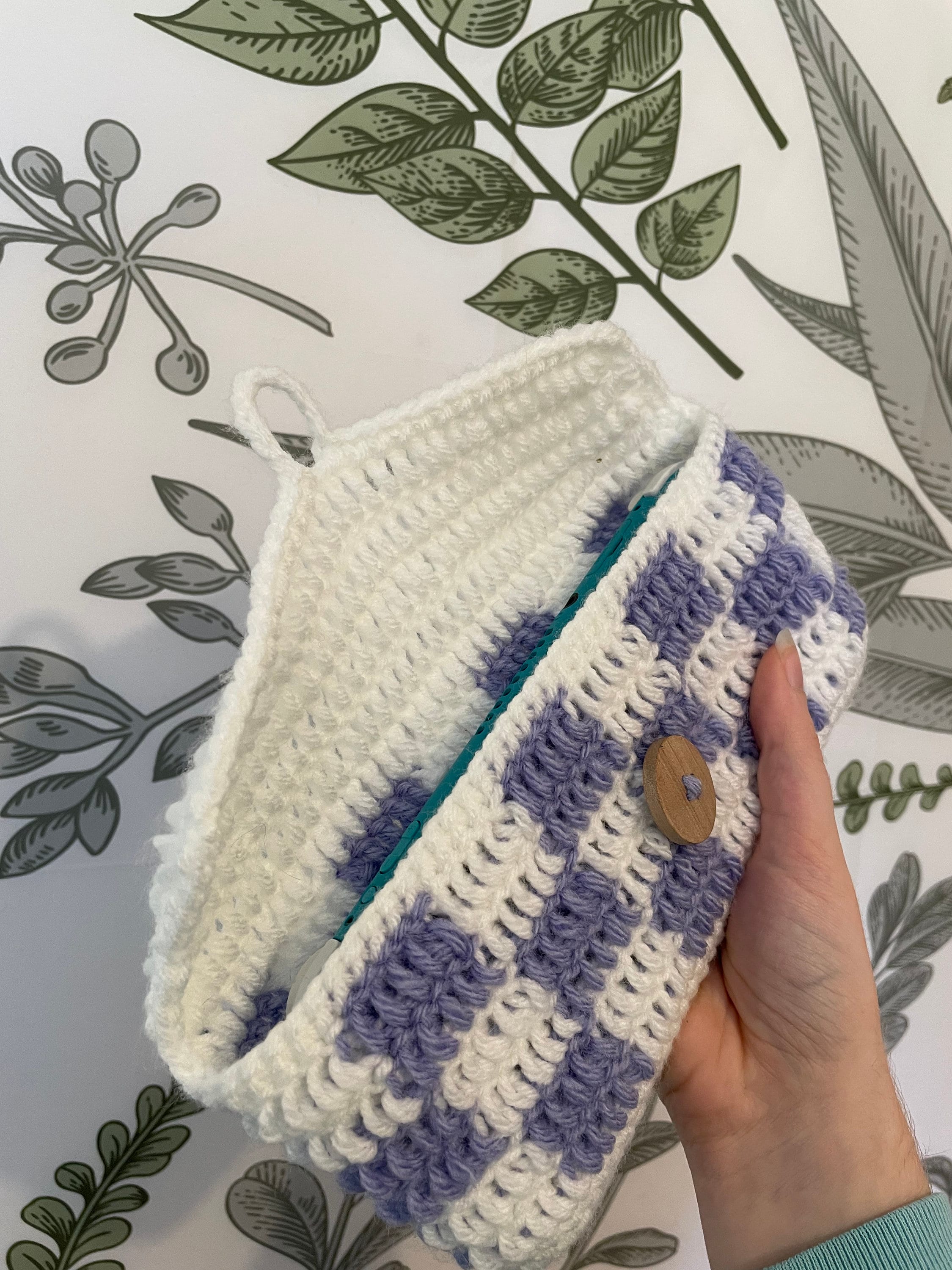 Nintendo Switch Case Crochet Handmade Bag Clutch Purse Switch Lite Case ...