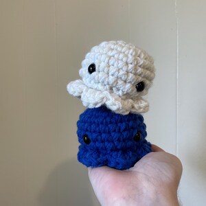 Octopus Plush | Mini Octo | Marine Animal | Crochet Plushie | Stuffed Animal | Ocean Creature | Cephalopod | Squid