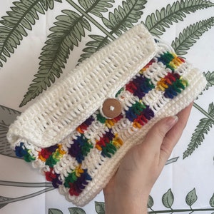 Nintendo Switch Case Crochet Handmade Bag Clutch Purse Switch Lite Case ...