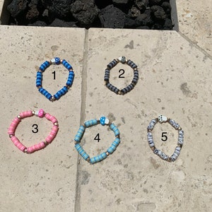 Majestic Mushroom clay bead bracelets. Very cute bracelets!