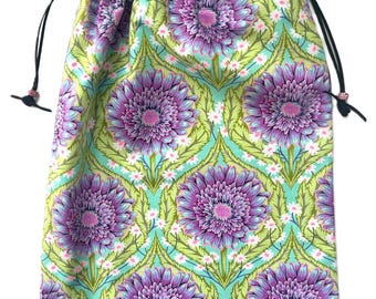 Shoe Bag 12x 15 Inches Lined Travel Lingerie Gift Storage  Dance Shoes    SIX BY EIGHT