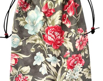 Shoe Bag 12 x 15 Inches Lined Travel Lingerie Gift Storage Utility Bag     CHELSEA PARK