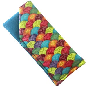 Eyeglasses Case Reading/Sunglasses Soft Foam Padded       LOLLIPOP LANE