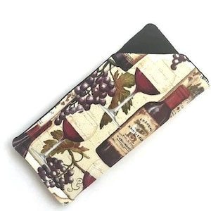 Eyeglasses Case Reading/Sunglasses Padded Fabric     A FRENCH CONNECTION