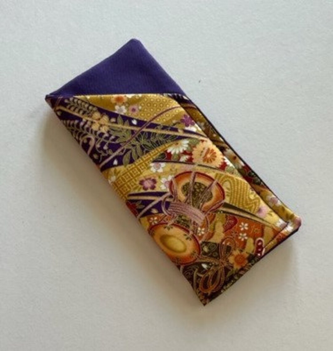 Soft Eyeglasses Case Reading/ Sunglasses Padded Fabric Large Size