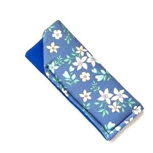 Eyeglasses Case Reading/Sunglasses Padded Fabric    BIT OF BLUE
