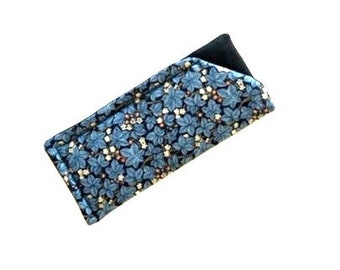 Japanese Fabric Eyeglass Case Reading/Sunglasses Padded Fabric   THE IVY LEAGUE