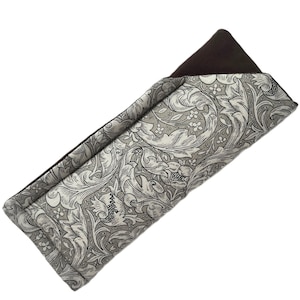 William Morris Fabric Glasses Case Reading Padded Fabric      A FOGGY MORNING