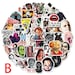 50-150 Pcs Horror Movie Sticker Pack, NO.2, Terror, Waterproof Vinyl Decals For Skateboard, Luggage, Laptop, Phone Case, Car, Bike, Window 