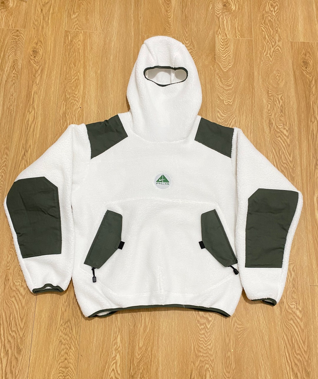 Nike ACG Ninja Fleece Sherpa Vintage Hoodie Sweatshirt Etsy