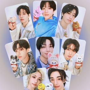Lot de cartes photo du 5e fanmeeting de Stray Kids SKZ à 5 heures