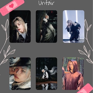 Ensemble de cartes photo injustes Felix Stray Kids