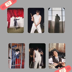 Ensemble de cartes photo Stray Kids BangChan Railway