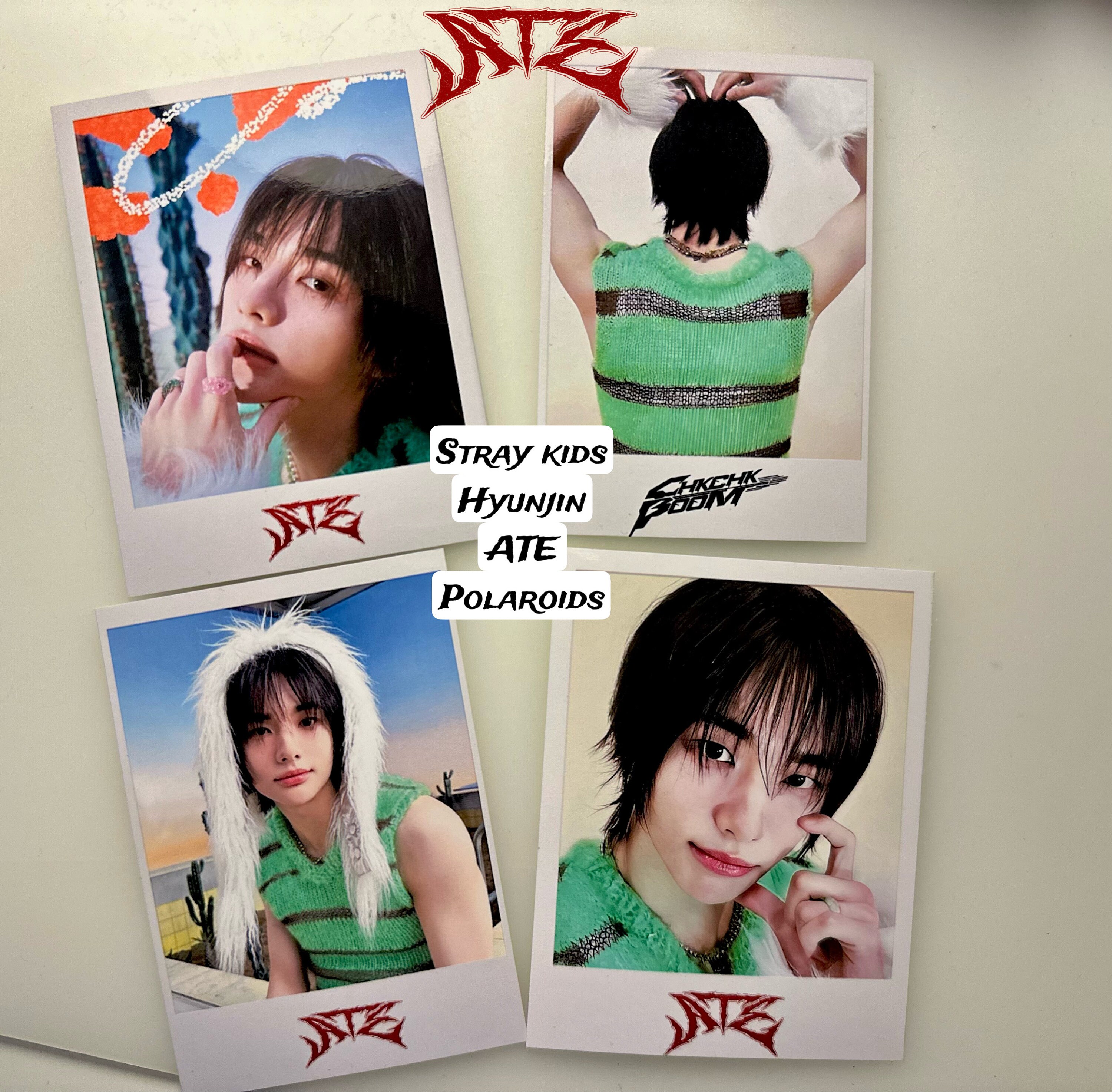 stray kids ヒョンジン ポラロイド Straykids unlock ポラロイド コンプリート ヒョンジン Stray Kids
