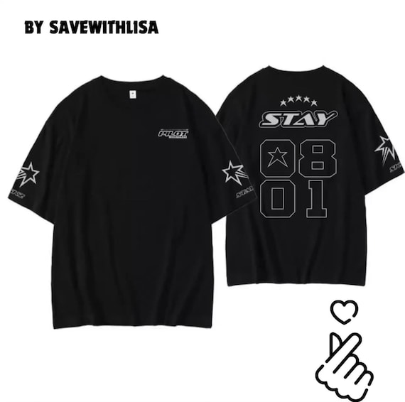 Stay Kids Shirts Pilot 3. Fantreffen Stay Stray Kids Bühnen-T 