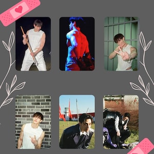 Ensemble de cartes photo Stray Kids BangChan Railway