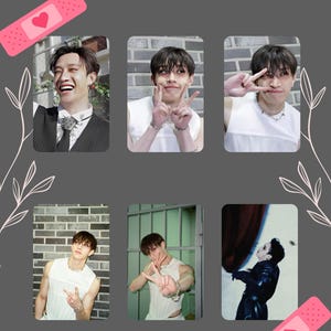 Set di biglietti fotografici Stray Kids BangChan Railway