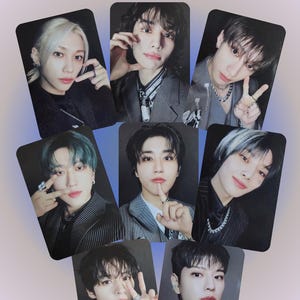 Set di cartoline fotografiche SKZ HOP degli Stray Kids, versione a fisarmonica