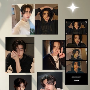Pack biais Enhypen sunghoon | sac à main surprise aléatoire mystère | k-pop | Cadeau pour les amis Actif | sac biais