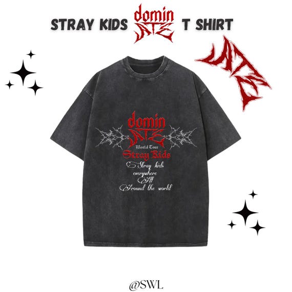 Stray Kids - スキズ dominATE Singapore Black T-shirt s-l400.jpg