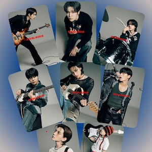 Ateez Season Greetings 2025 "Rock Will Never Die" teaser photocards