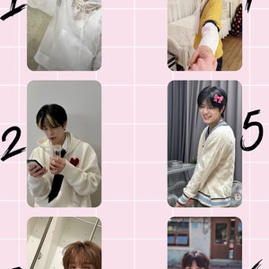 Coffret de cartes photo SKZ de Seungmin Stray Kids, Bias Pictures, K-Pop