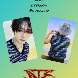 Cartão fotográfico Stray Kids SKZ ATE Leeknow