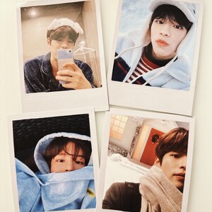Photo Polaroid du petit ami de Seungmin et des Stray Kids de K-pop | cadeau actif pour les amis | skz | kpop