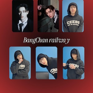Stray Kids BangChan Railway Fotokarten-Set