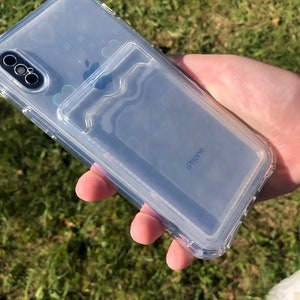 Coque de téléphone photocard, coque de téléphone photocard mignonne K pop, coque iPhone 15 Pro Max, coque transparente Kawaii iPhone 15, porte-cartes iPhone 15 iPhone 14