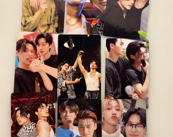 K-Pop Ateez-Fotokarte PC/ Wooyoung | San Doppelseitige Hand/ Limitiert | Lomo-Karte | inoffiziell
