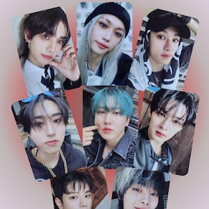 Dwustronne fotokarty Stray Kids SKZ HOP