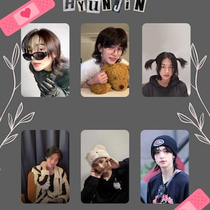 Stray Kids SKZ Photocards Set, Hyunjin , Bias Pictures k pop