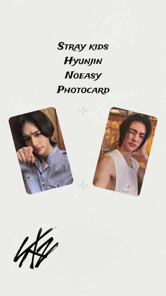 【18％OFF】 Stray Kids Etsy - Photocard Hyunjin Easy No SKZ K-POP・アジア