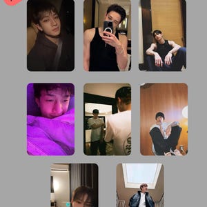 Stray Kids BangChan Boyfriend-Fotokarten-Set
