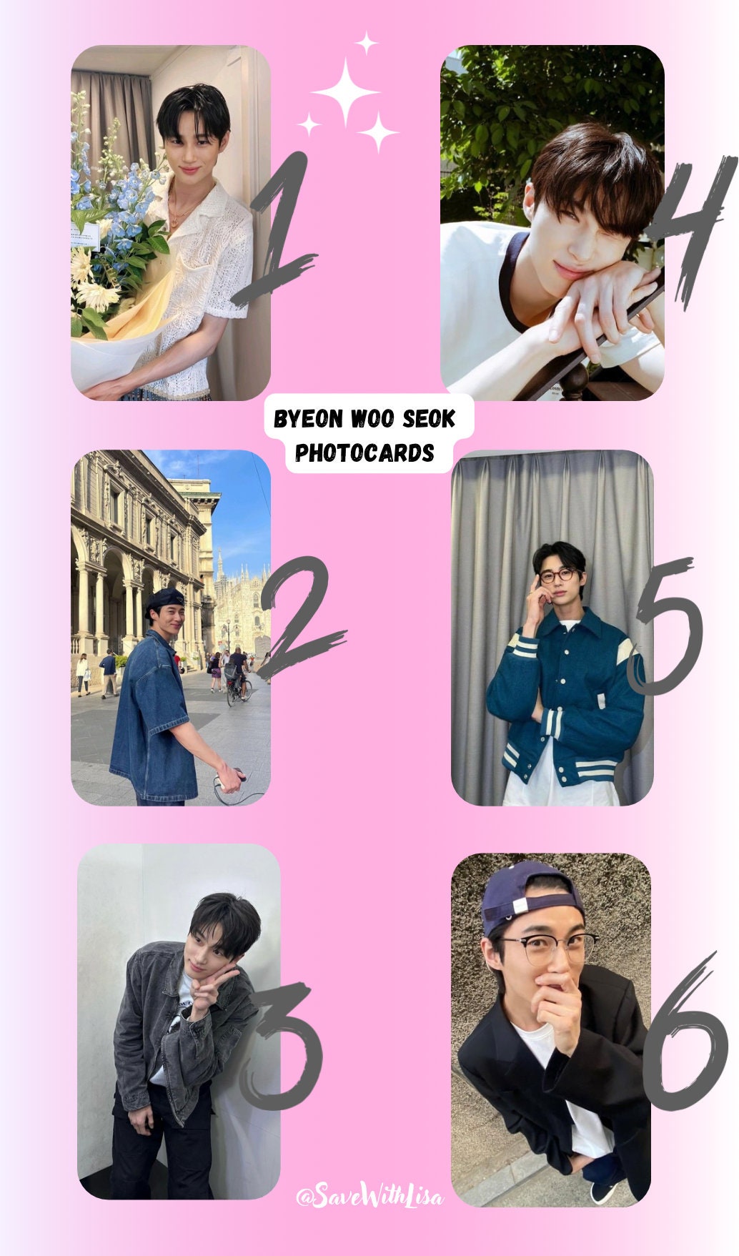 Byeon woo seok ビョンウソク トレカ WOOPPI カード Byeon woo seok ビョンウソク トレカ WOOPPI カード - メルカリ