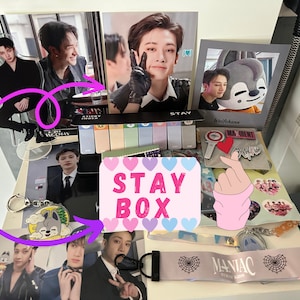 Cute k pop Stray kids (skz) stay gift bias bag Random | Gift for friends Active | Felix | hyunjin | seungmin | BangChan | I.N | leeknow Gift