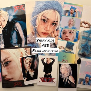 Stray Kids SKZ ATE Felix bias pack | bias bag | photos | Polaroid
