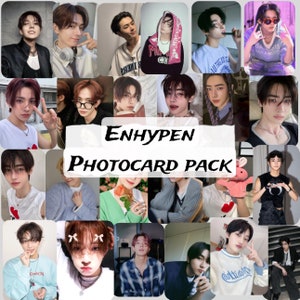 ENHYPEN Photocards pack set | Bias bundle package | Personalized gift idea | Mystery Lomo card bag | Surprise grab | Handmade merchandise