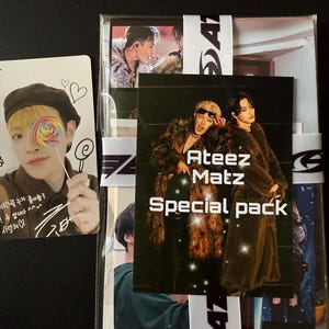 Kpop Ateez Matz | pack de biais | seonghwa | Hongjoong