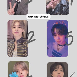 Cartes photo de Jimin BTS