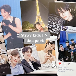 Stray Kids K Pop I.N (Jeongin) Pack de biais | mystère aléatoire | cadeau pour les amis
