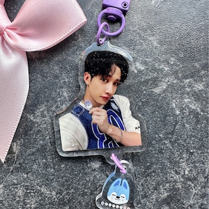 Porte-clés Stray Kids BangChan Wolfchan Skzoo | k-pop