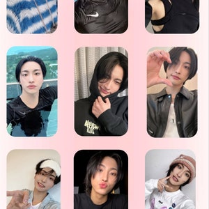 Ensemble de cartes photo Seonghwa Ateez, images biaisées, k pop