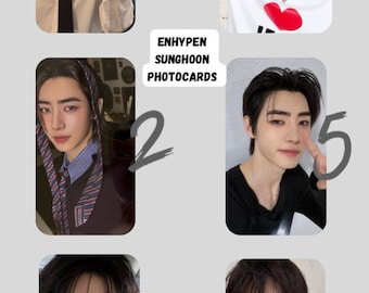 Sunghoon Enhypen Photocards | K Pop - Etsy