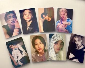 K pop Stray Kids Photocard PC/ Double Sided Hand/ Limited non officiel. Lalalala | carte lomo holographique